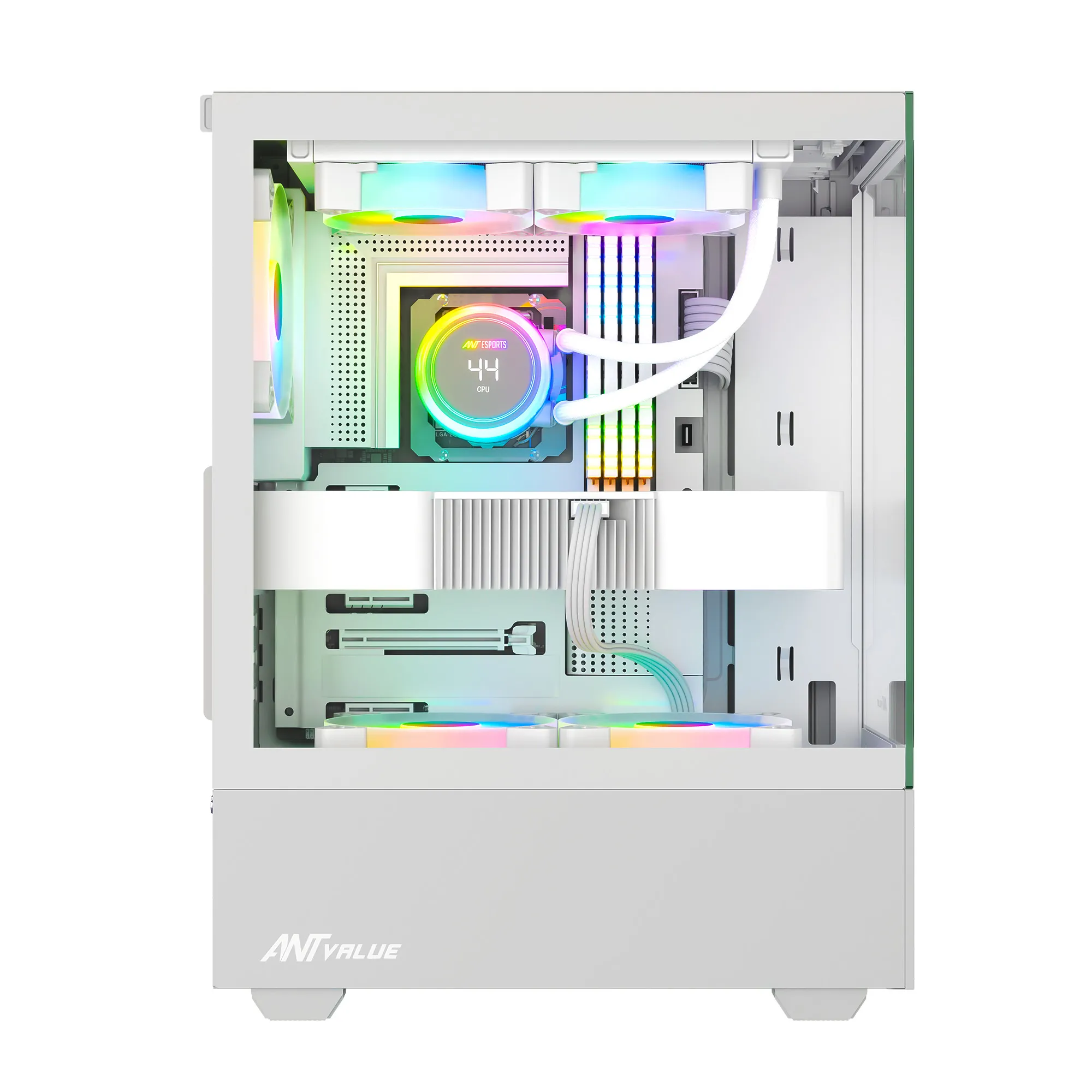 Ant Value Gaming Cabinet CV100 White view 4